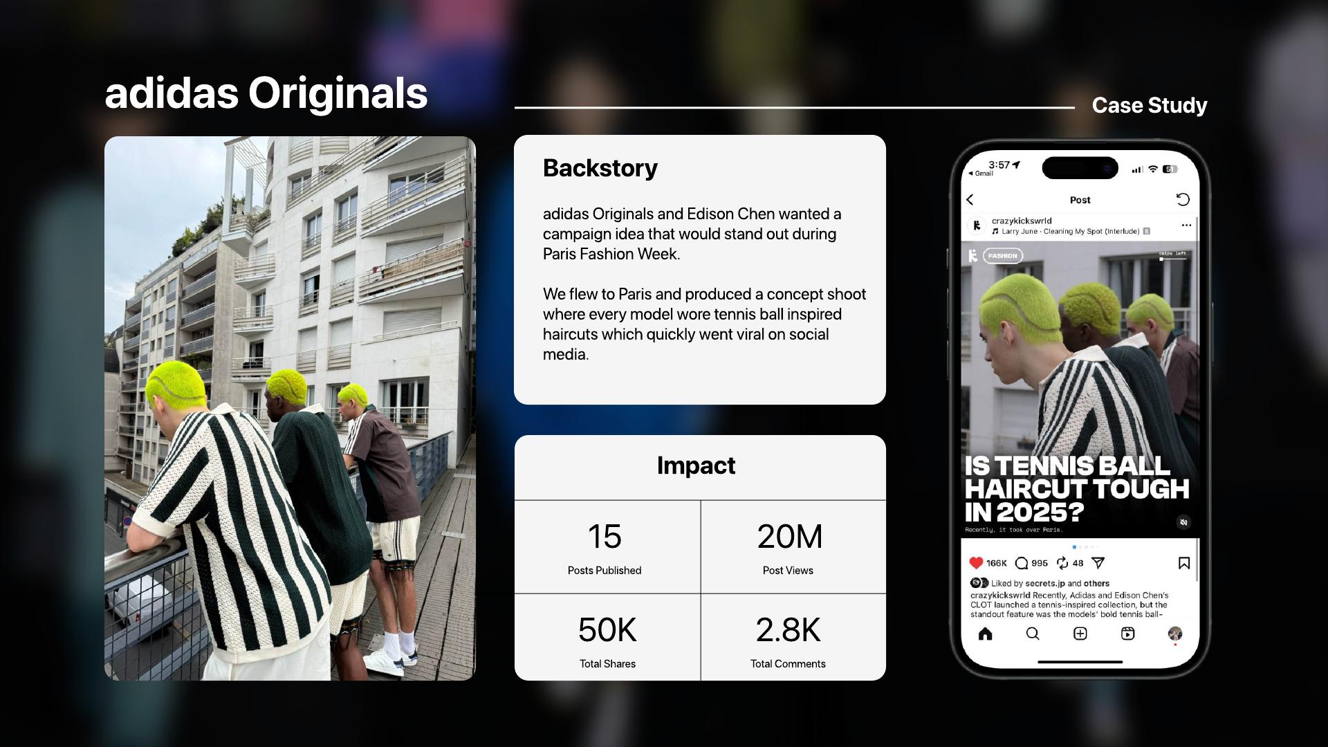 Bolis · adidas Originals campaign